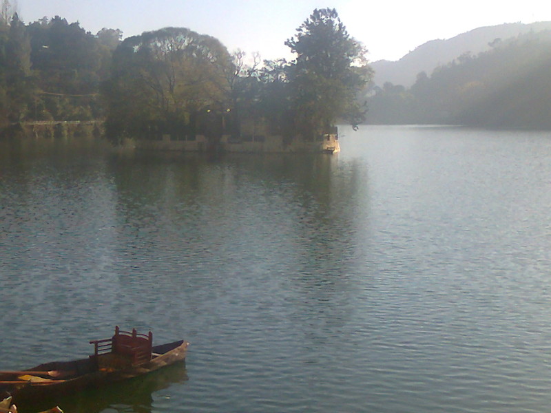 Sattal Lake at Bhimtal