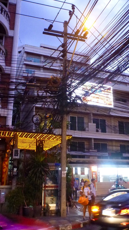 Bangkok power lines