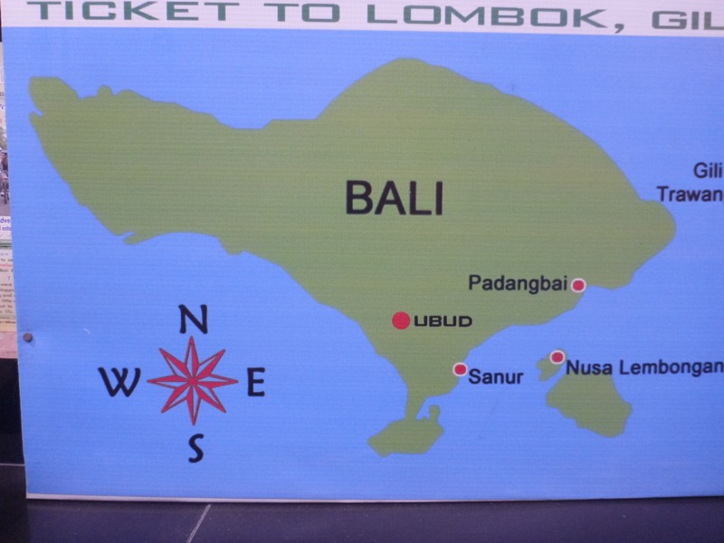 Look at the shape of Bali...Maui's sister island?