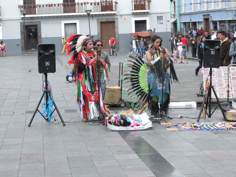 Local Performers in the Main Plaza Square