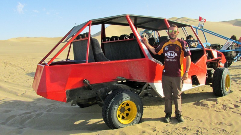 Pete and his Dune Buggy