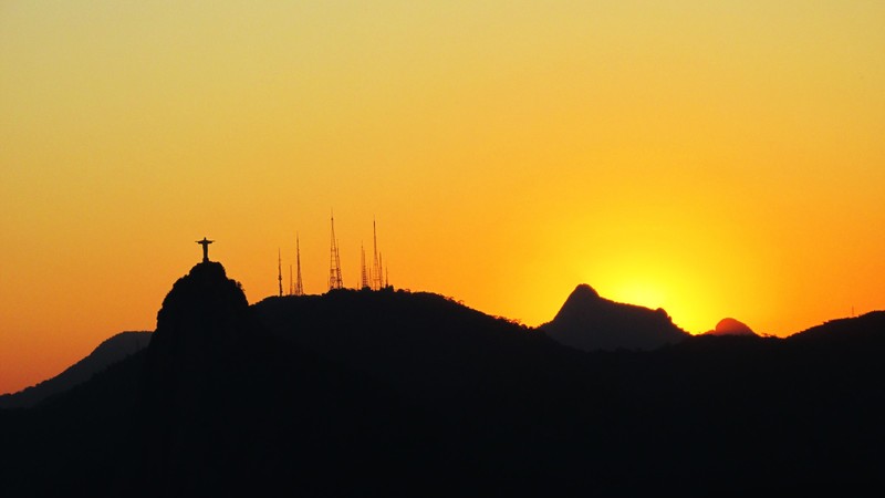 Sunset from Sugarloaf Mountain