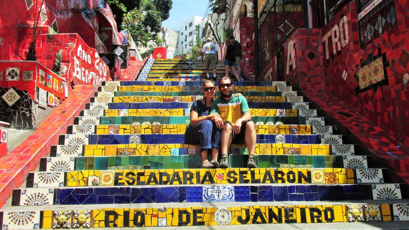 On the Lapa Steps