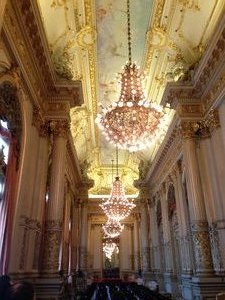 Chandeliers in the Theatre