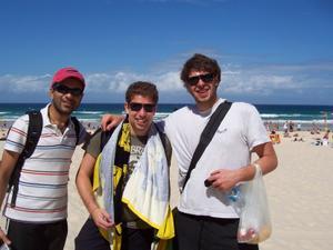 Surfers - Anish, Gissepe, Luca