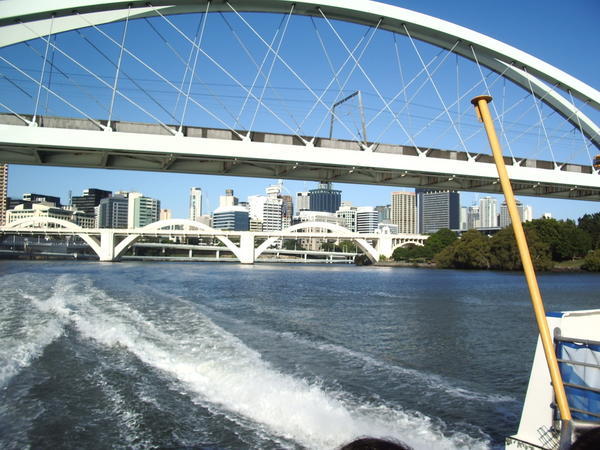 Taking a ferry to Uni Queensland