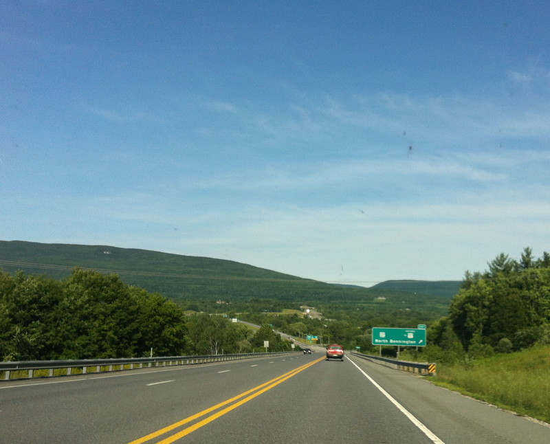 Vermont as seen from the highway