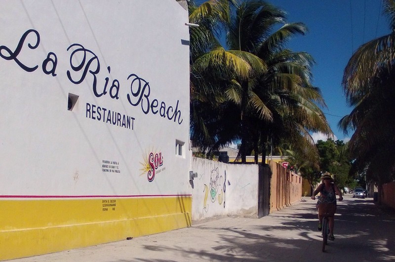 Beach front restaurant