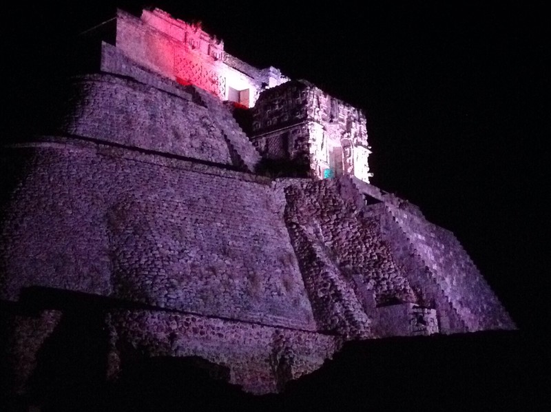 Pyramid of the Magician in Light and Sound show