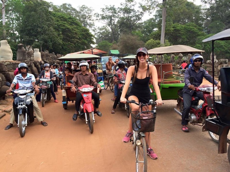 Biking in Siem Rep - Cambodia