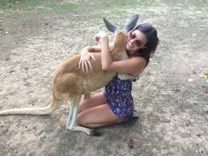 Hugging Kangaroo Jack - Australia