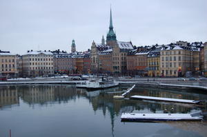 Stockholm after snow fall