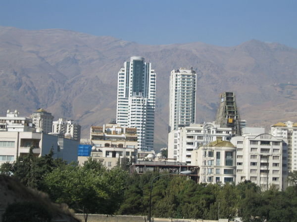 North central Tehran, skyline
