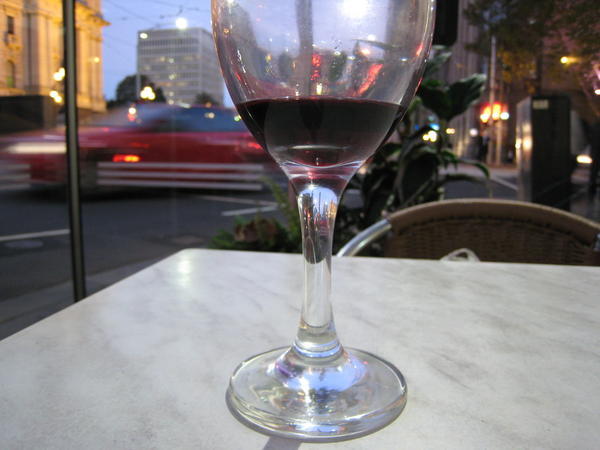 Handsome glass of wine