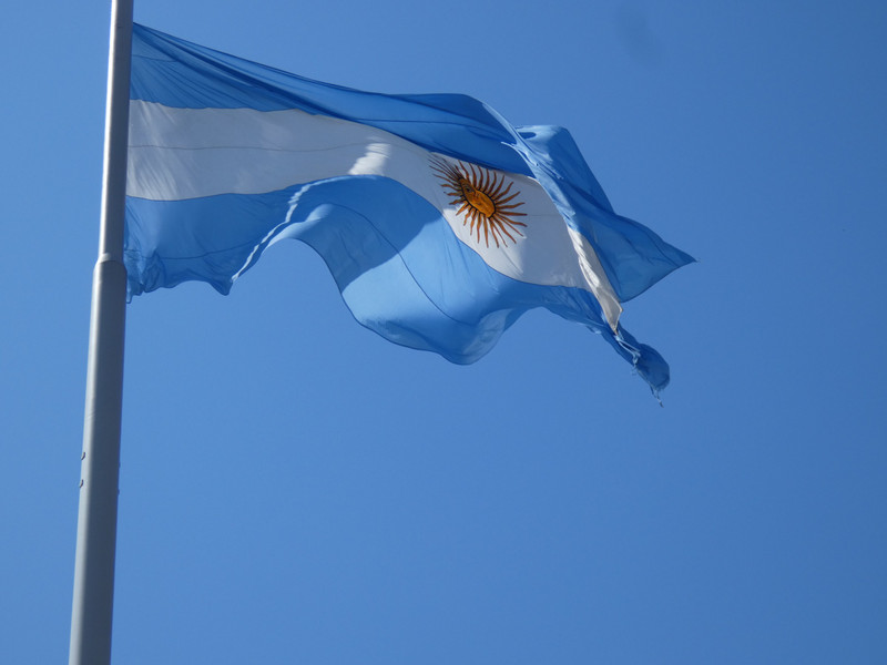 Argentine flag Plaza de Mayo