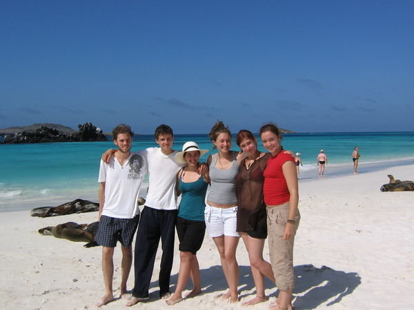 All of us in Galapagos