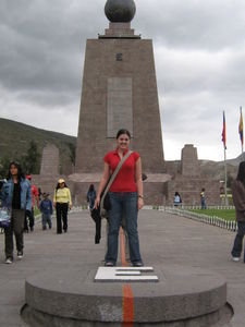 Me at Mitad del Mundo