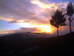 Sunset at Quilotoa