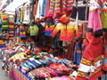 Market stall in Otavalo