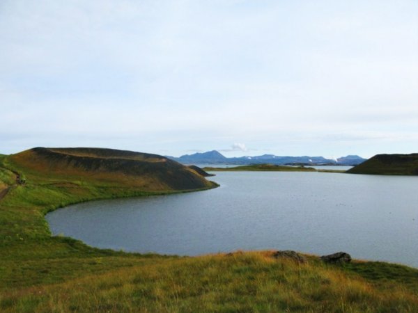 Crater at Lake Myvatn