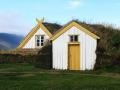 Traditional Icelandic farmhouses