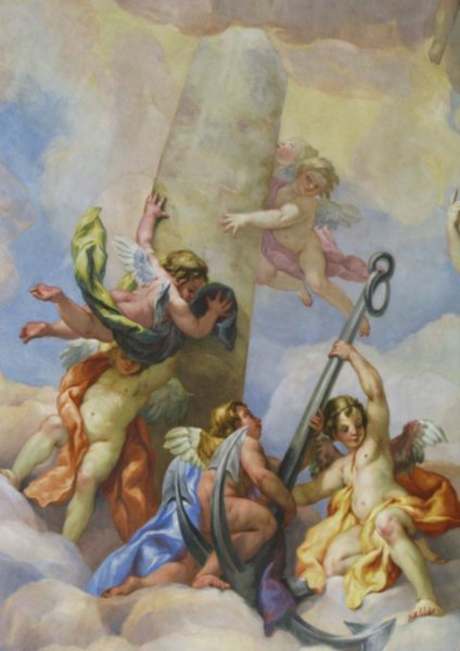 Ceiling fresco in Karlskirche
