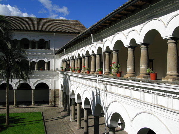 Courtyard of Museo de San Sebastian
