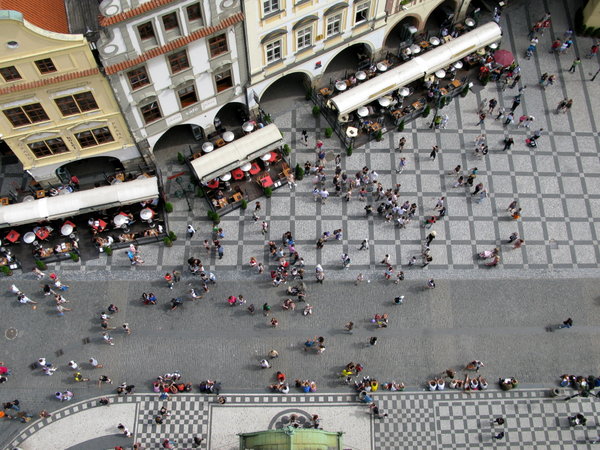 View from the top of the Town Hall