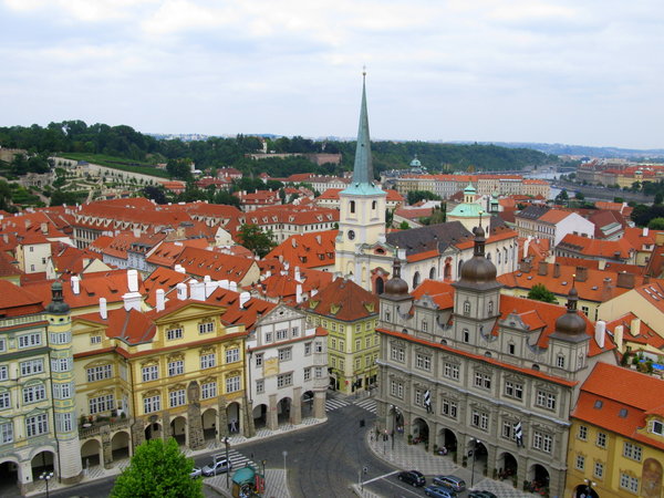 View from the St. Nicholas Church Tower
