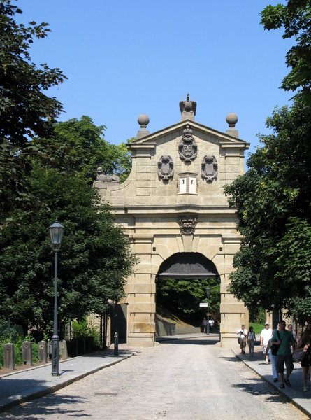 Entrance to Vysehrad