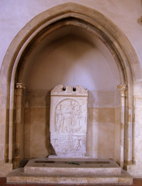 Grave of St. Agnes of Bohemnia
