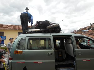 Van out of Cusco