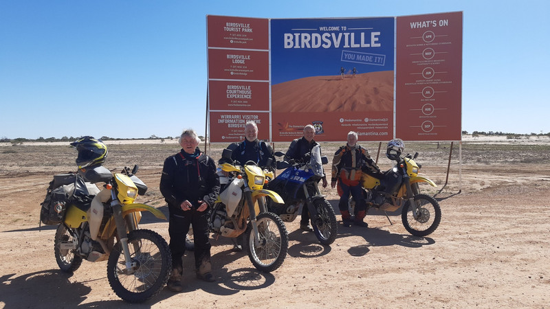 At the Entrance to Birdsville 