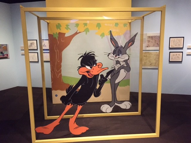 Daffy giving Bugs the Business @ EMP