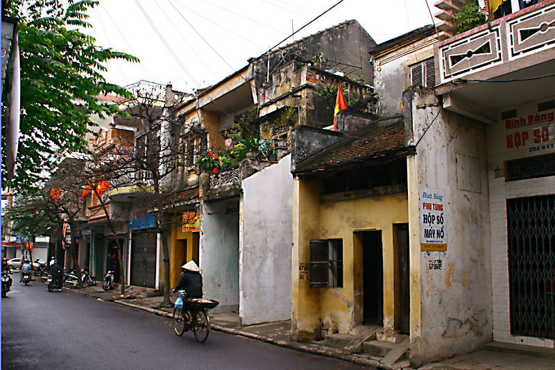 Hanoi old quarter Vietnam