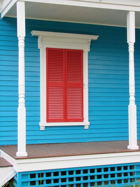 the red window on Cape Cod
