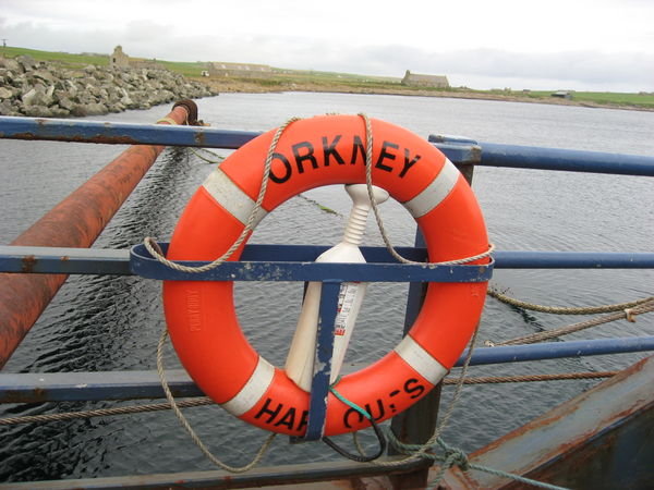 Arriving in the Orkney Islands