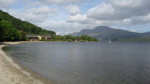 Luss from the pier