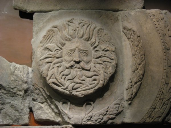 Old Roman carving