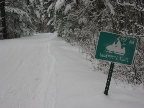 Snowmobile Route
