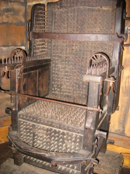 Chair from the Torture Museum