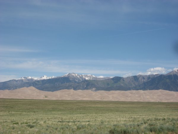 The Sand Dunes from a Distance