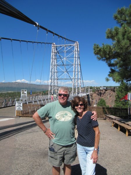 Mom and Dad on the Bridge