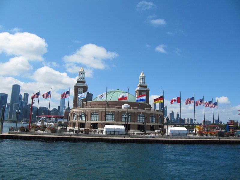 Navy Pier from the water