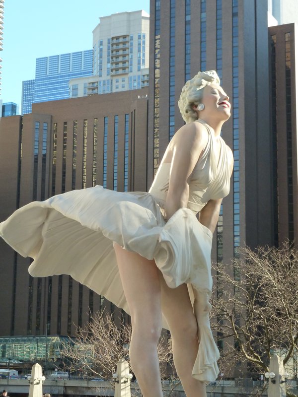 Marilyn getting some sun
