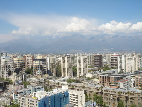 The Chile skyline 