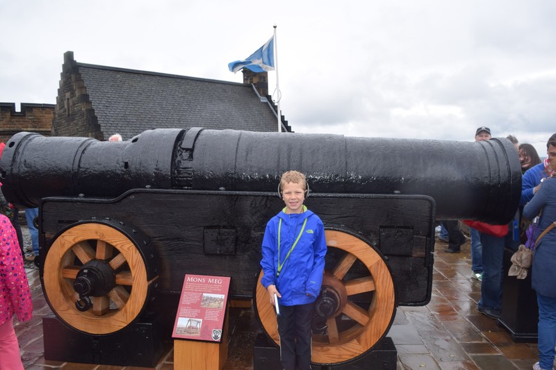 Tim and a cannon