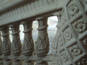 Details on the spindels and banister