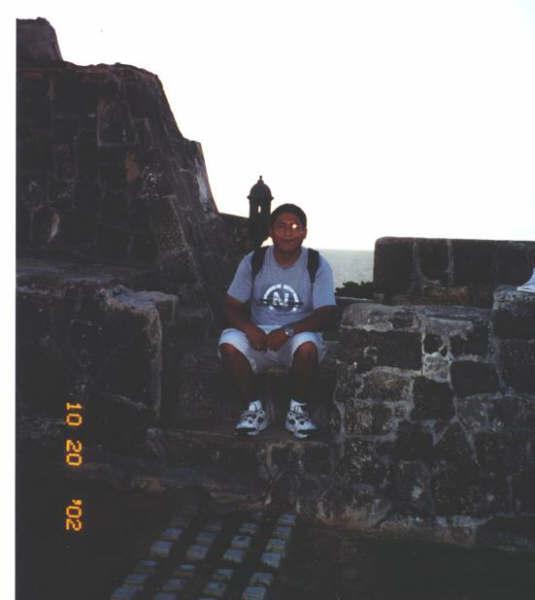 Eric at El Morro