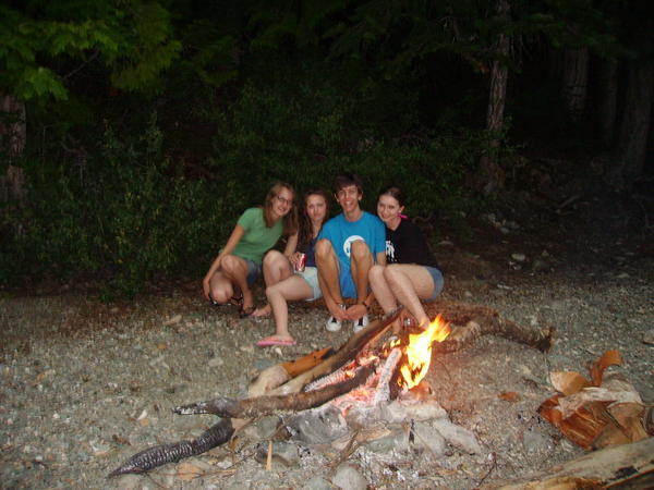 Our bonfire...